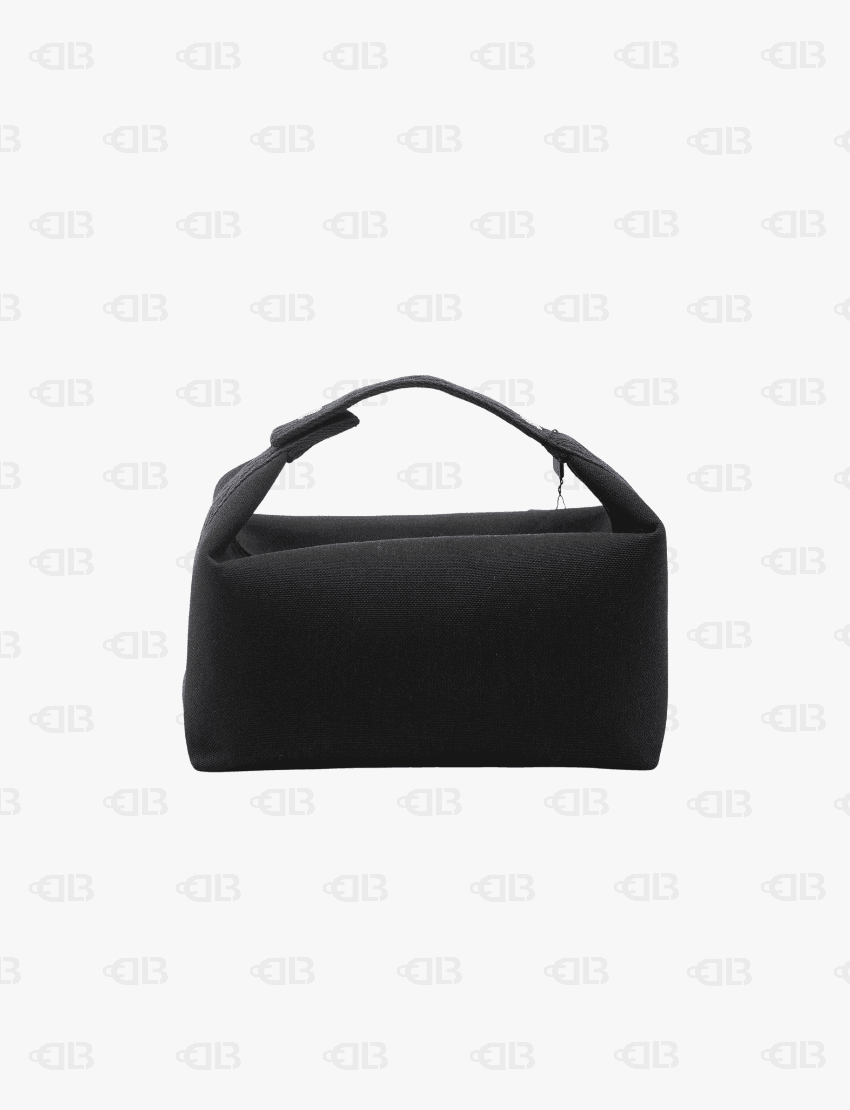 Hermès Toile Bride-A-Brac Large Travel Case Black