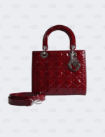 Lady Dior Deep Red