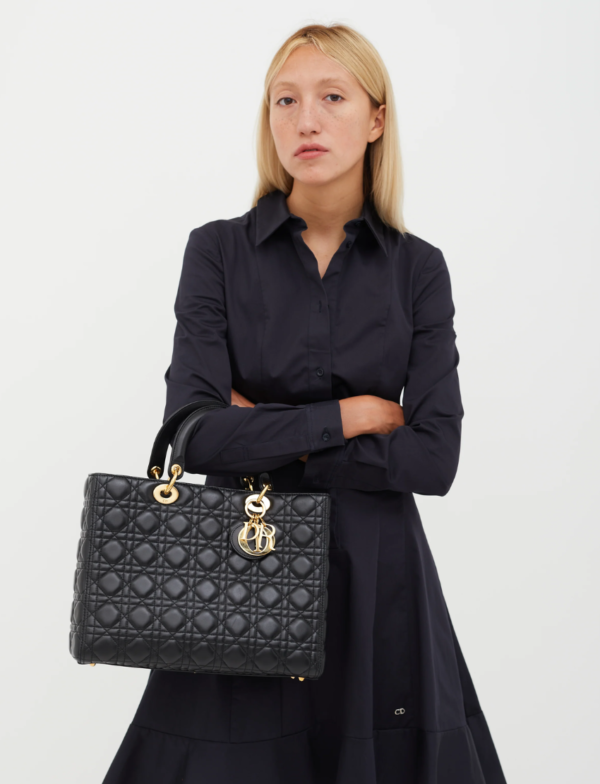 Lady Dior Large Lambskin