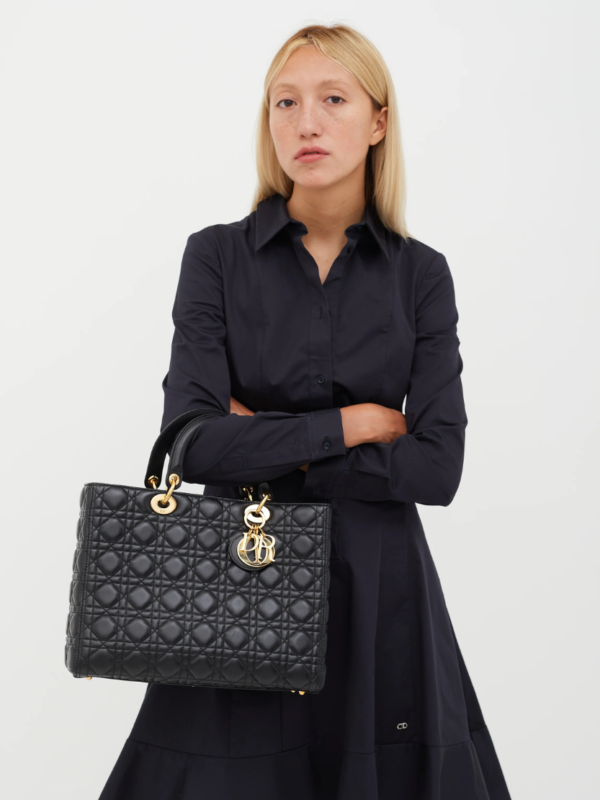 Lady Dior Large Lambskin