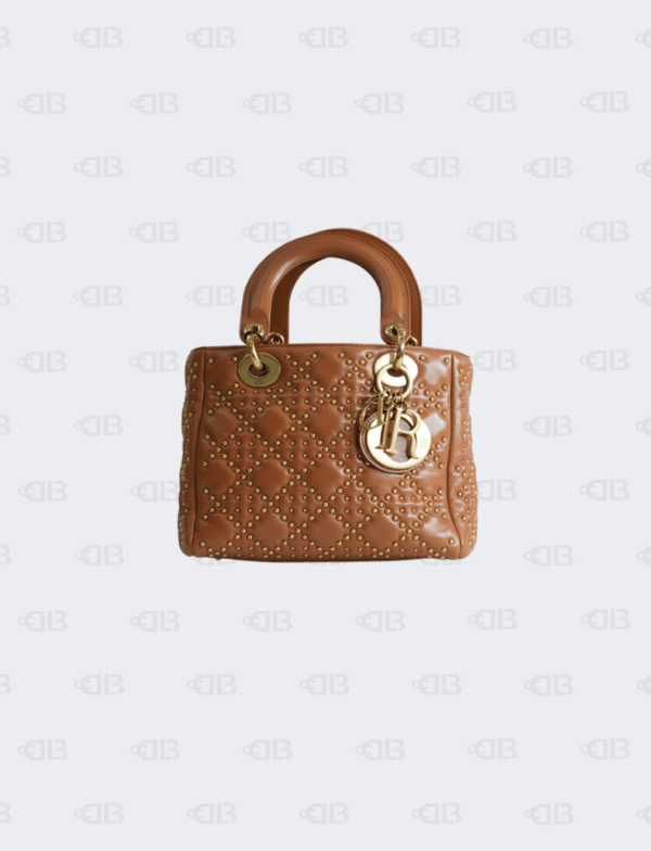 Lady Dior Mini Supple Studded