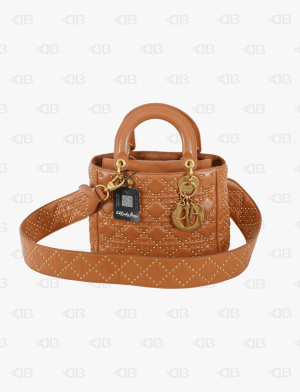 Lady Dior Studded Cannage Small