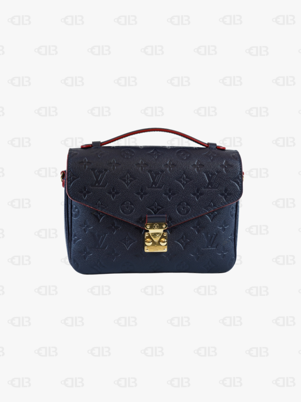 Louis Vuitton Empreinte Pochette Metis Marine Rouge