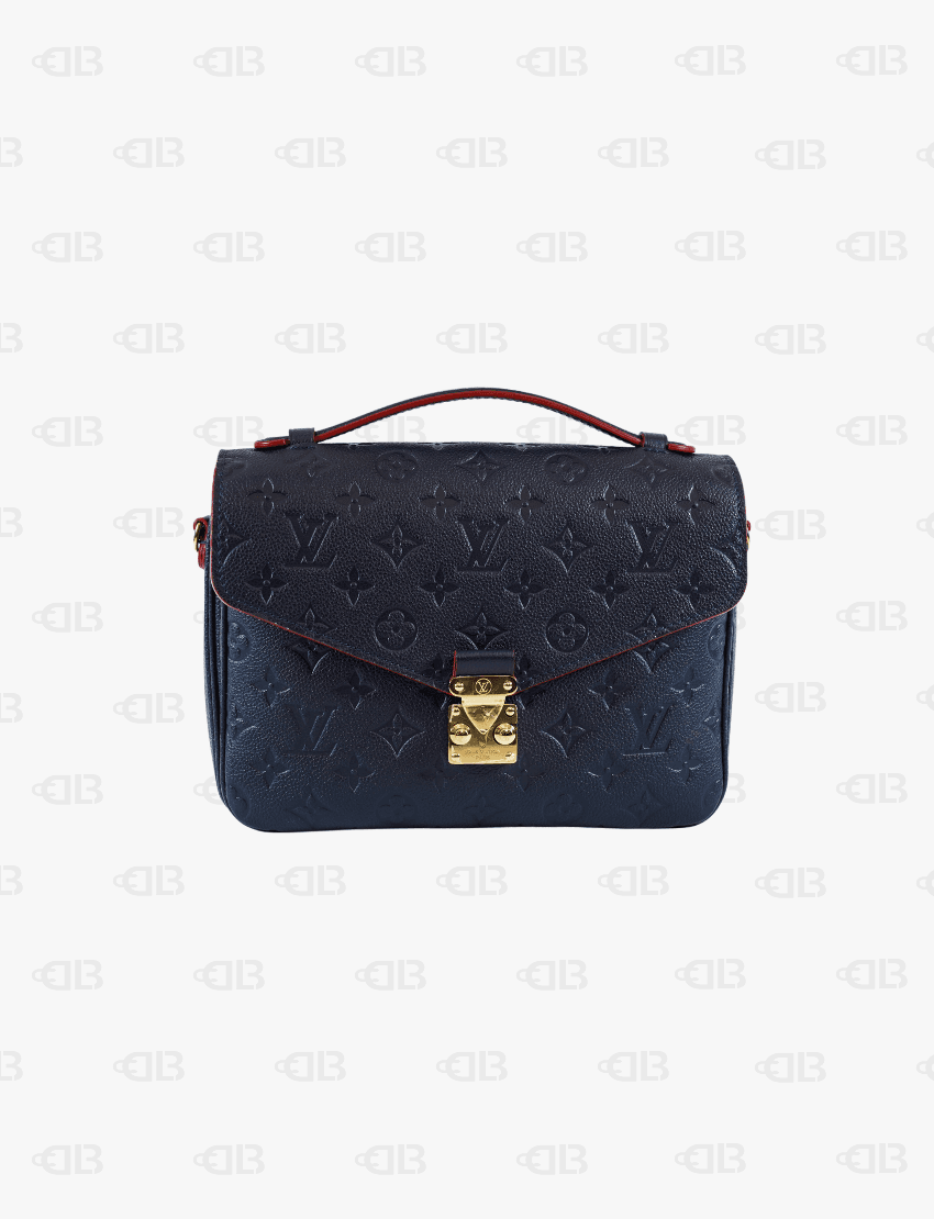 Louis Vuitton Empreinte Pochette Metis Marine Rouge