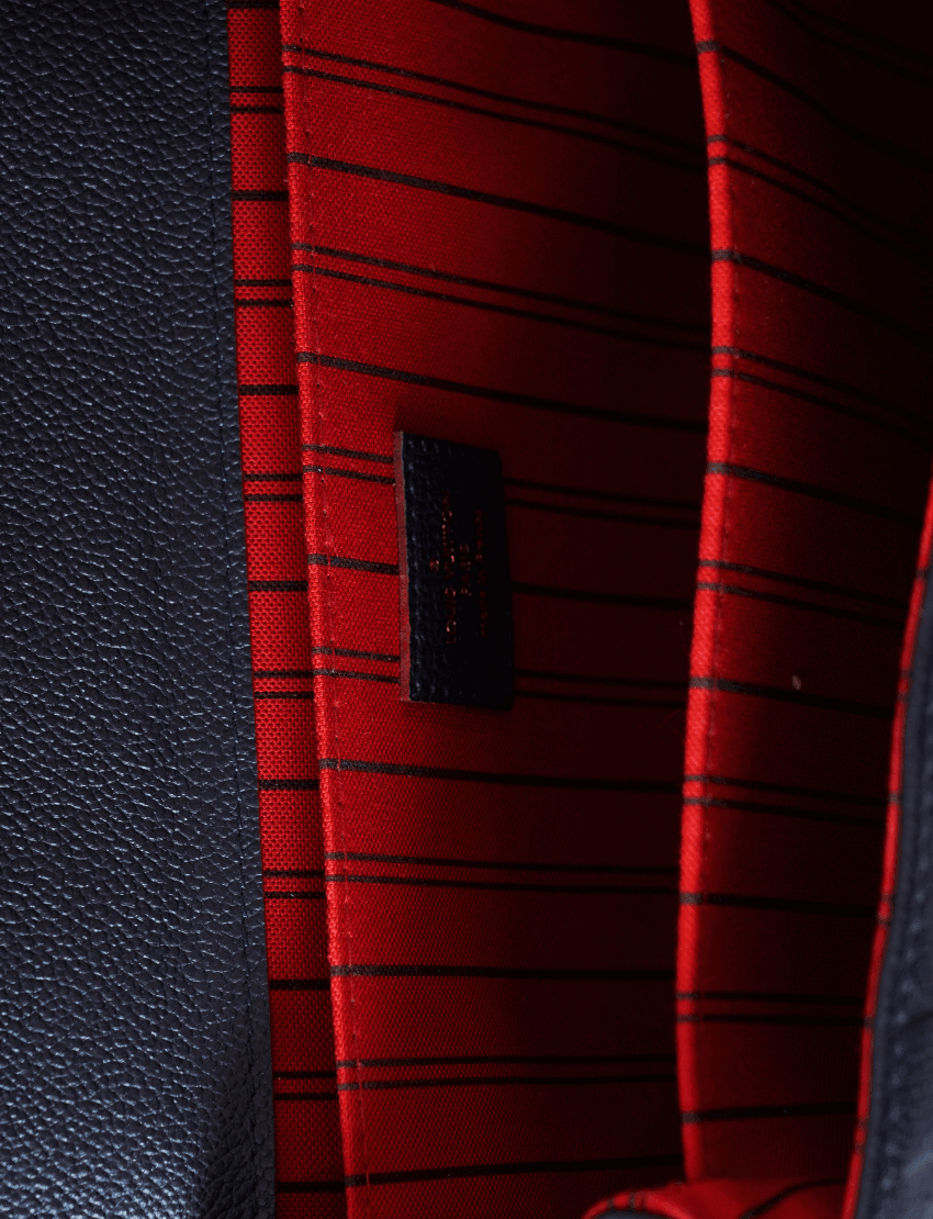 Louis Vuitton Empreinte Pochette Metis Marine Rouge