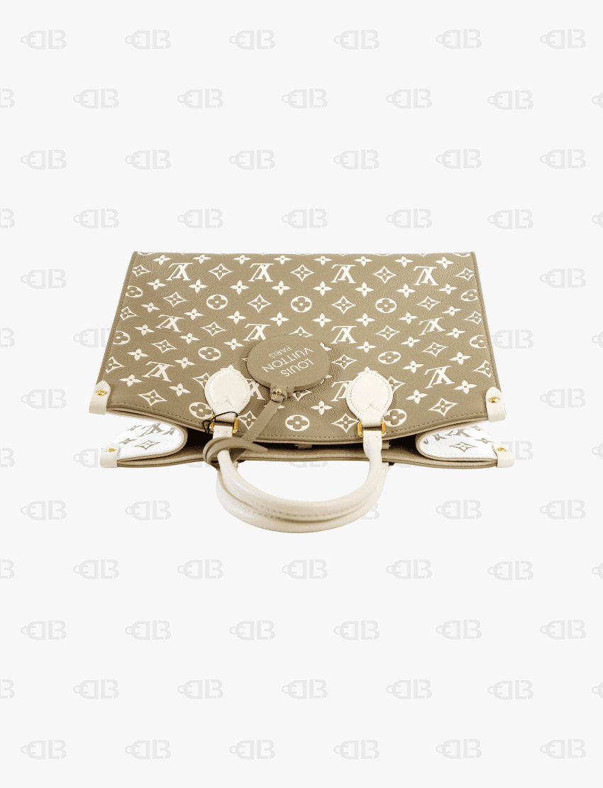 Louis Vuitton OnTheGo Spring in the City Collection Khaki/Beige Empriente