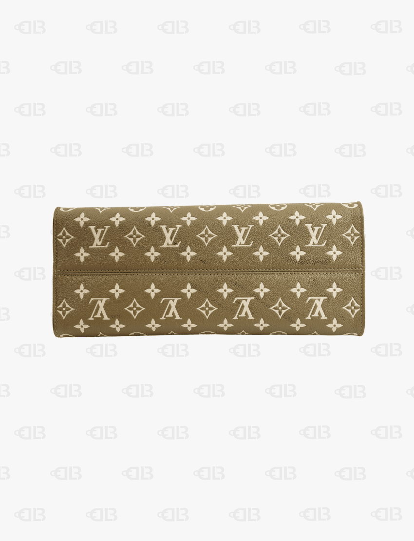 Louis Vuitton OnTheGo Spring in the City Collection Khaki/Beige Empriente
