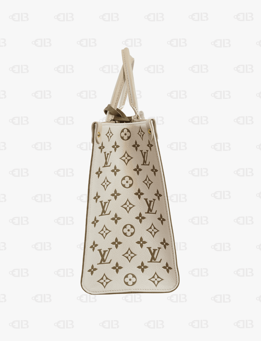 Louis Vuitton OnTheGo Spring in the City Collection Khaki/Beige Empriente