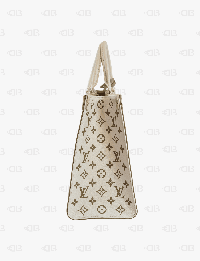 Louis Vuitton OnTheGo Spring in the City Collection Khaki/Beige Empriente