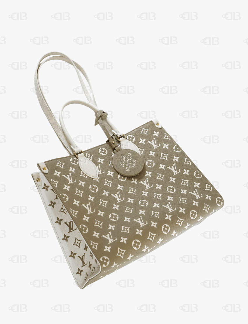 Louis Vuitton OnTheGo Spring in the City Collection Khaki/Beige Empriente
