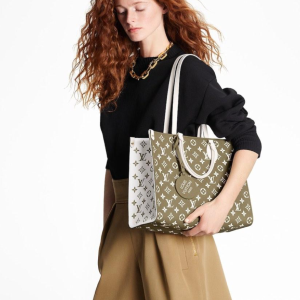 Louis Vuitton OnTheGo Spring in the City Collection Khaki/Beige Empriente