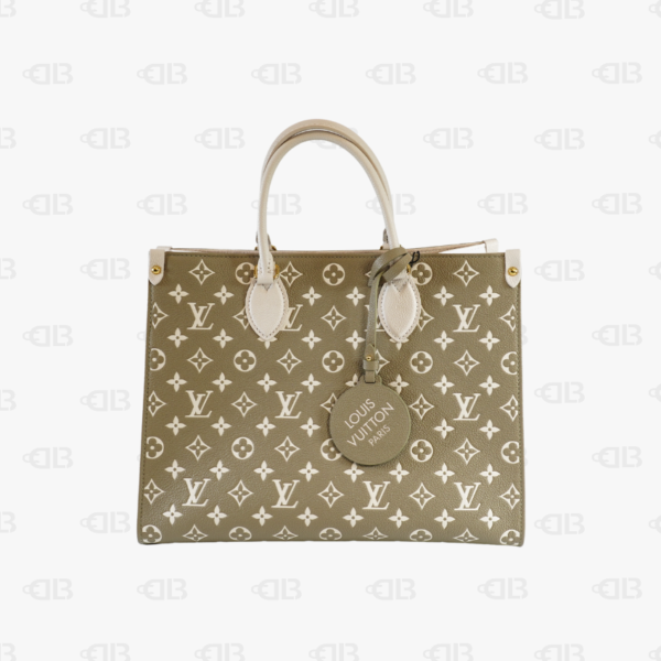 Louis Vuitton OnTheGo Spring in the City Collection Khaki/Beige Empriente