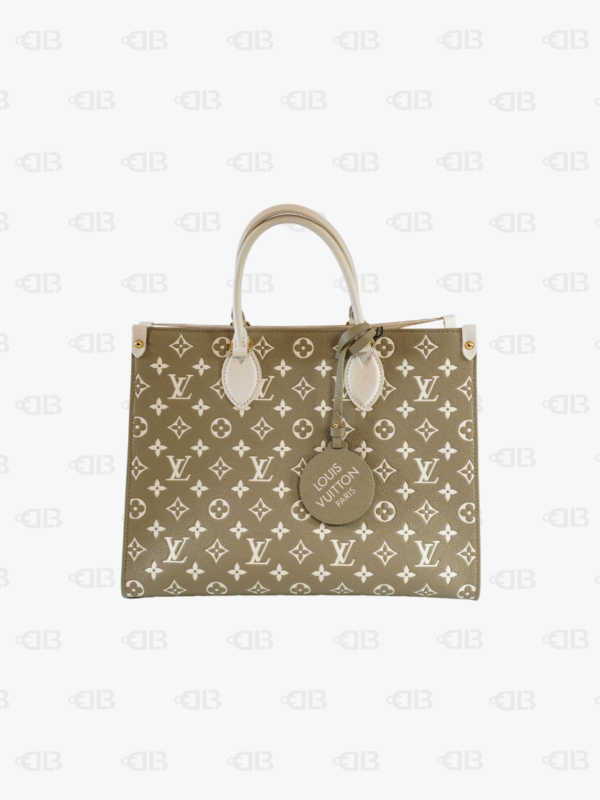 Louis Vuitton OnTheGo Spring in the City Collection Khaki/Beige Empriente