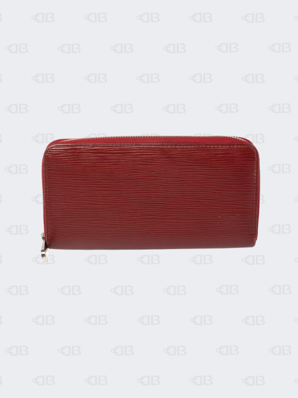 Louis Vuitton Rubis Epi Leather Zippy Wallet