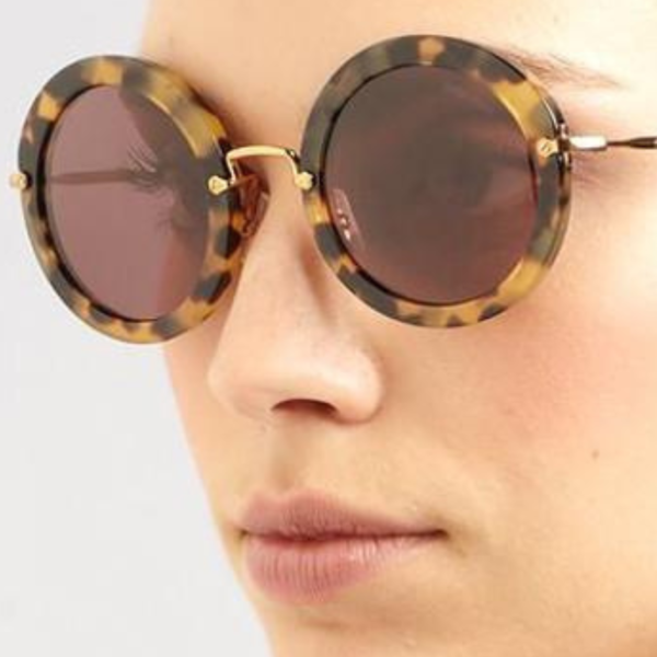 Miu Miu Round Sunglasses