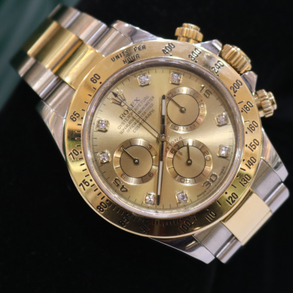 Rolex Cosmograph Daytona Yellow Gold Stainless Steel 41MM Oyster Bracelet