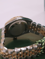 Rolex Datejust 31mm Blue Diamond Dial Watch RoseGold Jubillee Bracelet