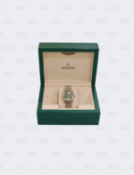 Rolex Datejust 31mm Olive Green Diamond Dial and Bezel Diamond Steel and 18K Yellow Gold Jubilee Bracelet