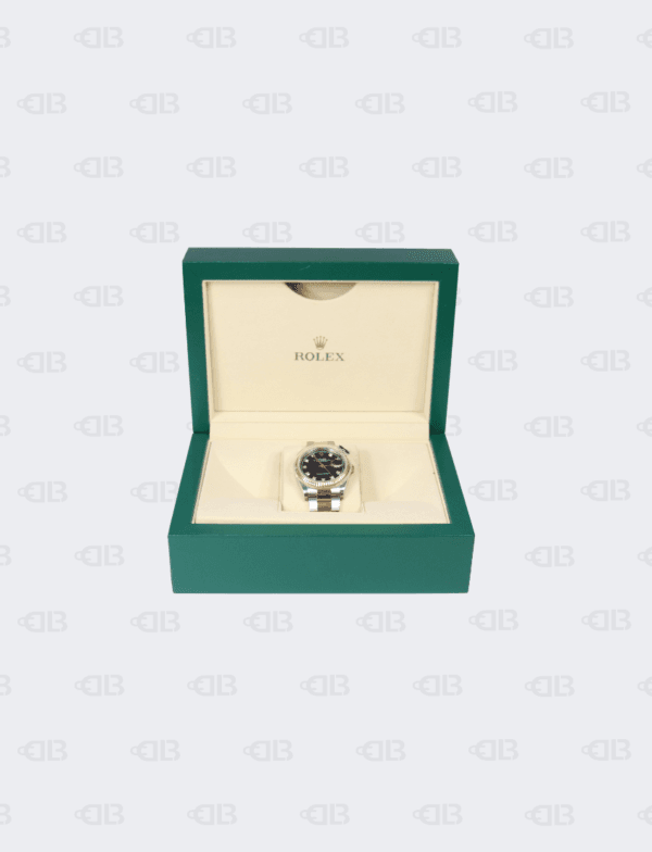 Rolex Datejust 36mm with Diamond Dial Black Face Gold-Stainless Steel Bracelet Oyster Bracelet