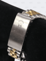 Rolex Oyster Perpetual Date Just 31mm Diamond Dial Champagne Face Gold/Stainless Steel Jubilee Bracelet