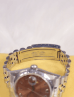 Rolex Oyster Perpetual Date Just 36mm Roman Dial Salmon Face White/Stainless Steel Jubilee Bracelet