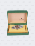 Rolex Oyster Perpetual Date Just 36mm Roman Dial Salmon Face White/Stainless Steel Jubilee Bracelet