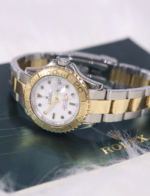 Rolex Oyster Perpetual Yacht Master 29mm White Face Gold/Stainless Steel OysterFlex Bracelet