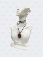 Swarovski Bordeaux Heart Pendant