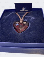 Swarovski Bordeaux Heart Pendant
