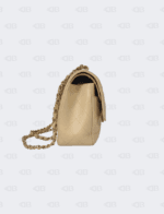 Chanel Jumbo Caviar Double Flap Beige Color GHW