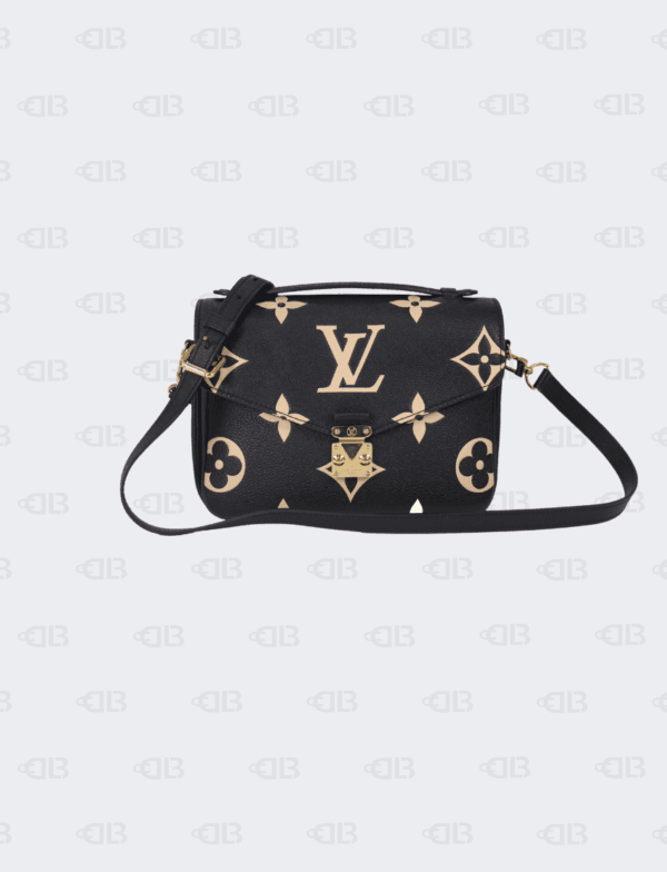 Louis Vuitton Pochette Metis GeantCollection Black/Beige Monogram