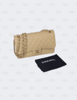 Chanel Jumbo Caviar Double Flap Beige Color GHW