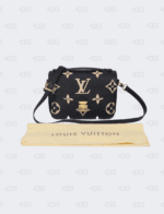 Louis Vuitton Pochette Metis GeantCollection Black/Beige Monogram