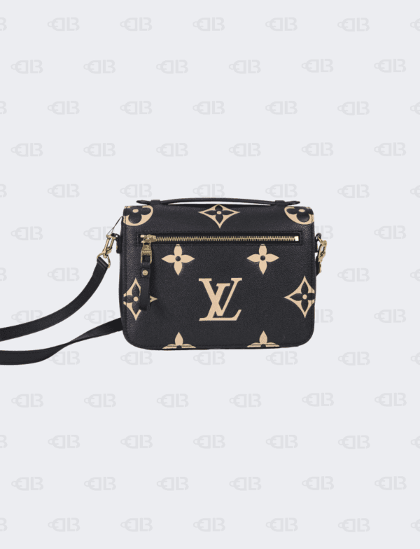 Louis Vuitton Pochette Metis GeantCollection Black/Beige Monogram