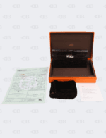 Hermes Kelly Diamond Cocoan Shiny Porosus Crocodile Leather Long Wallet