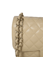 Chanel Jumbo Caviar Double Flap Beige Color GHW