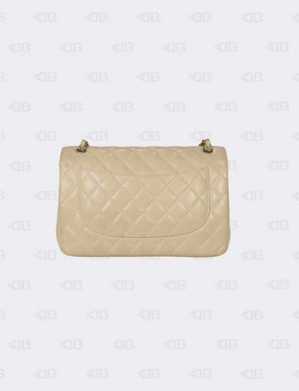 Chanel Jumbo Caviar Double Flap Beige Color GHW