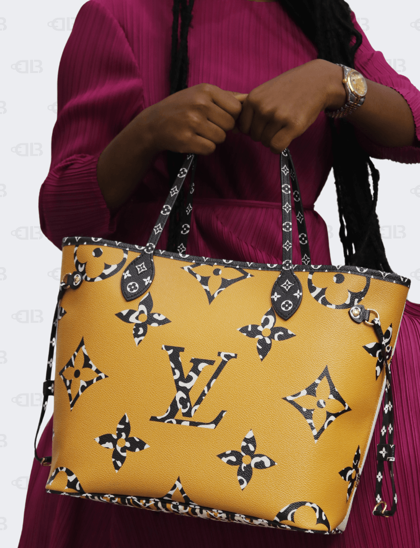 Louis Vuitton Giant Jungle Neverfull MM with Pouch