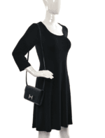 Hermes Black Constance To Go Black with Gold Hardware