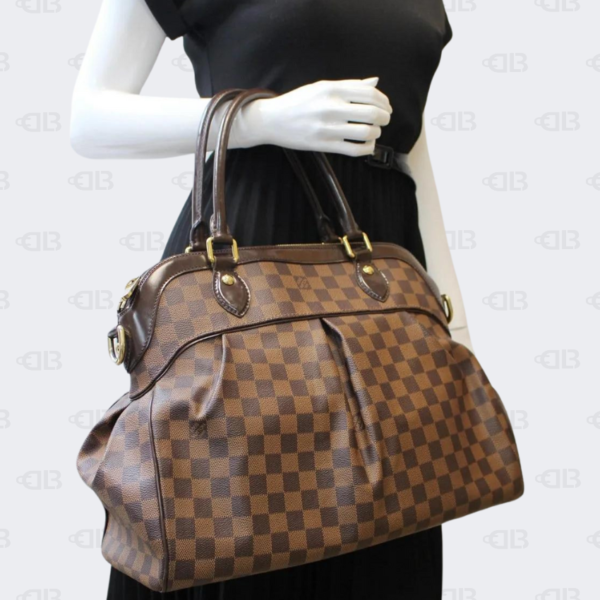 Louis Vuitton Damier Ebene Canvas Trevi GM Bag