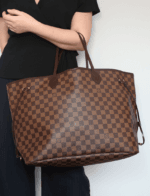 Louis Vuitton Damier Ebene Canvas Neverfull GM Bag