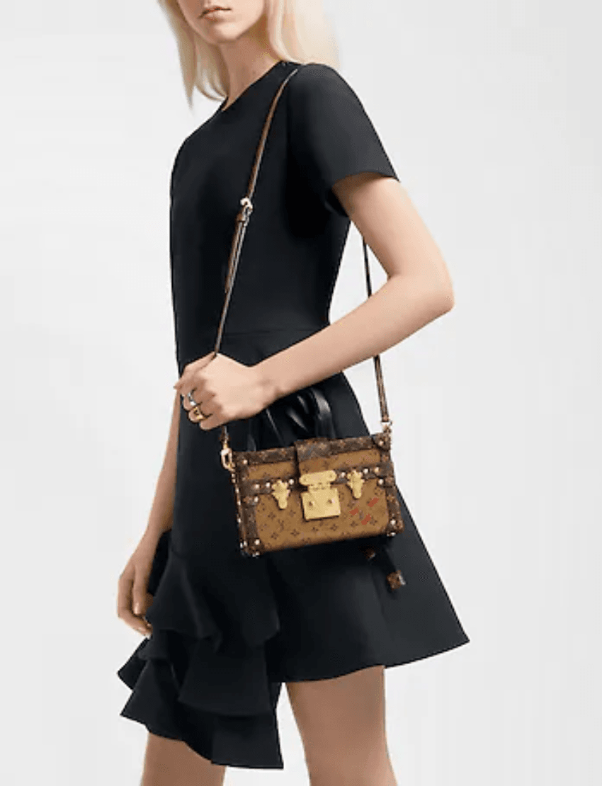 Louis Vuitton Petite Malle Monogram Reverse Bag