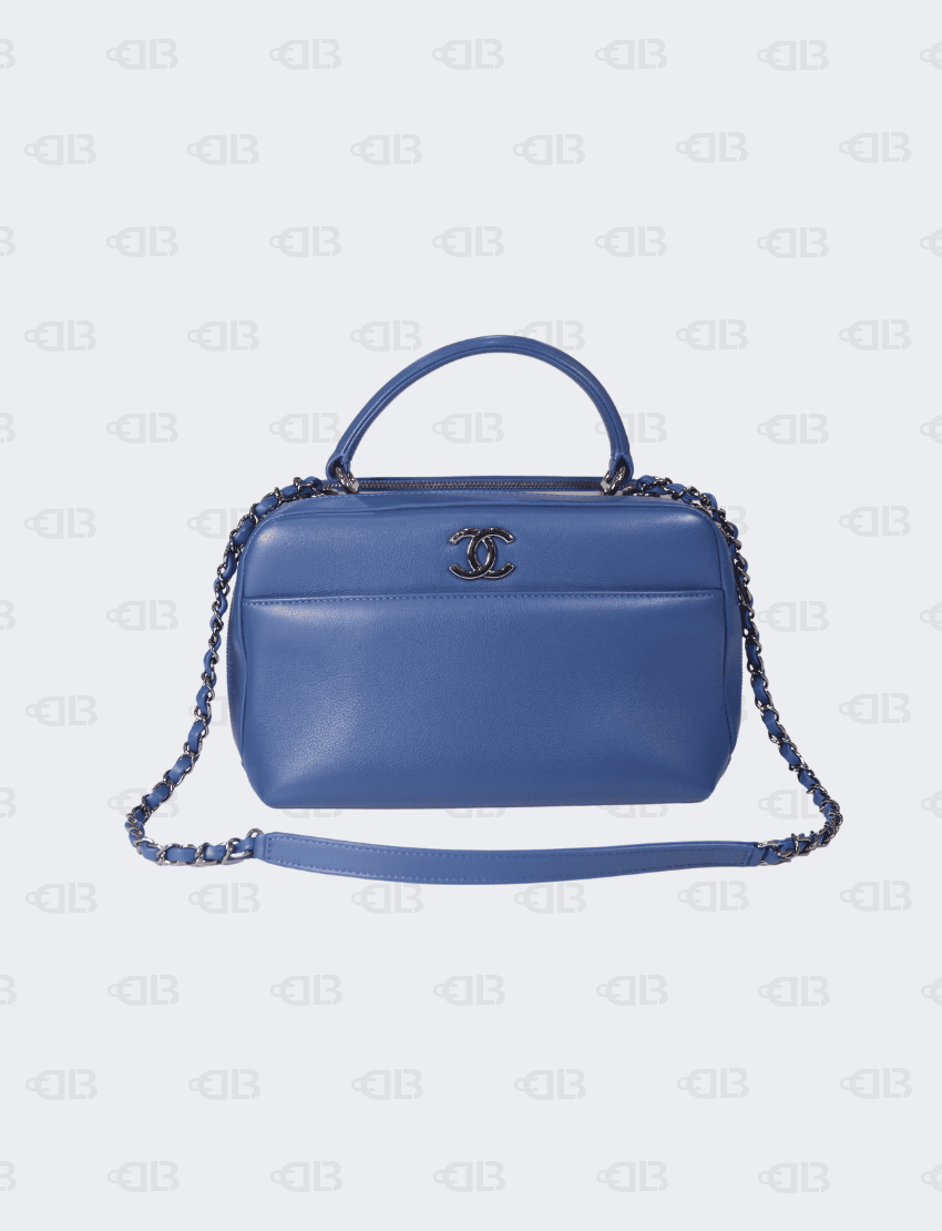 Chanel Trendy CC Bowling Bag Calfskin Small
