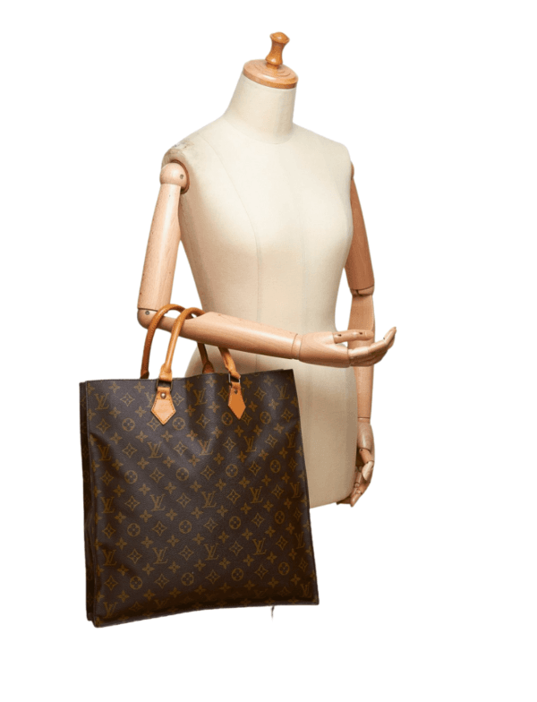 Louis Vuitton Vintage Monogram Sac Plat Tote MM Bag