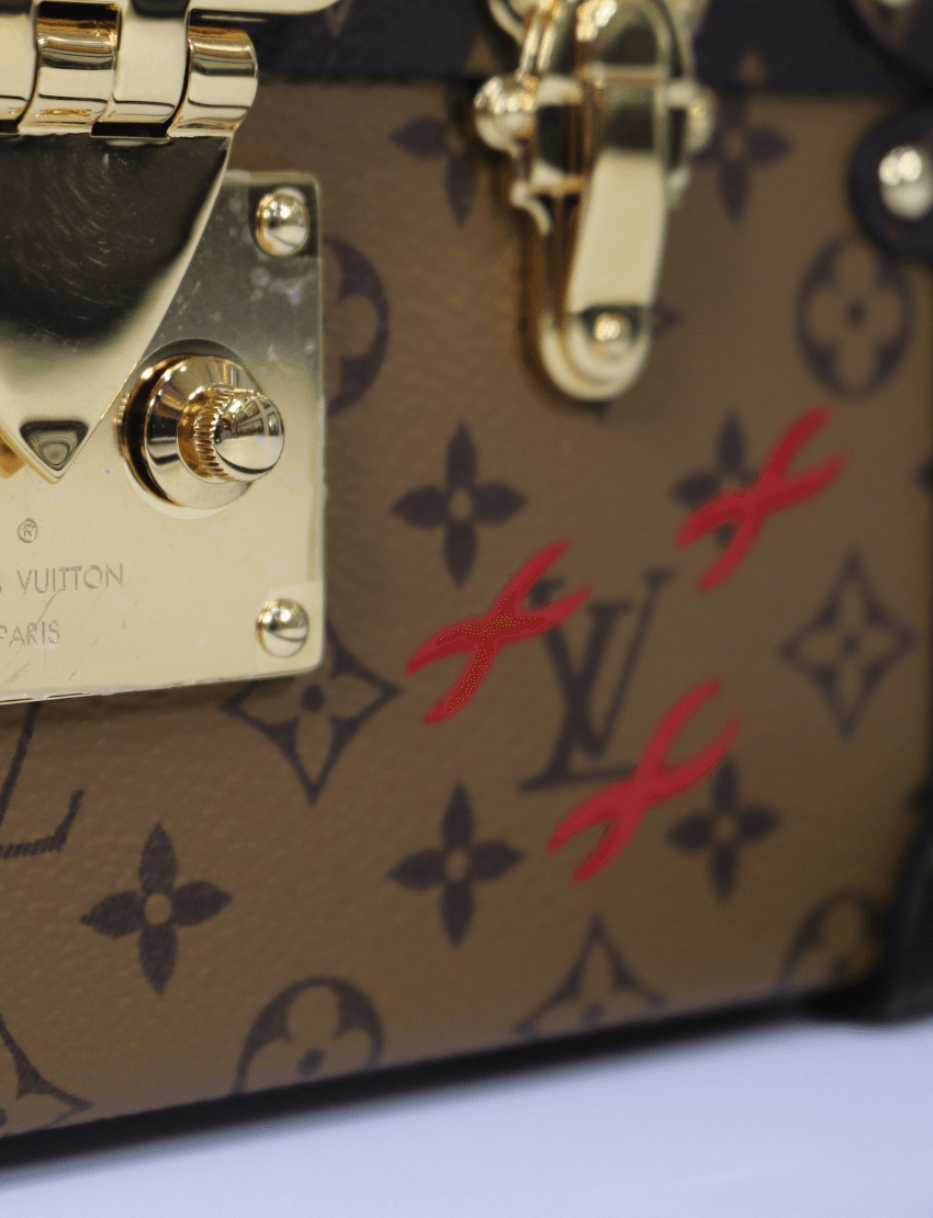 Louis Vuitton Petite Malle Monogram Reverse Bag