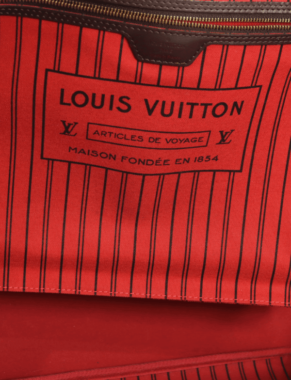 Louis Vuitton Damier Ebene Canvas Neverfull GM Bag