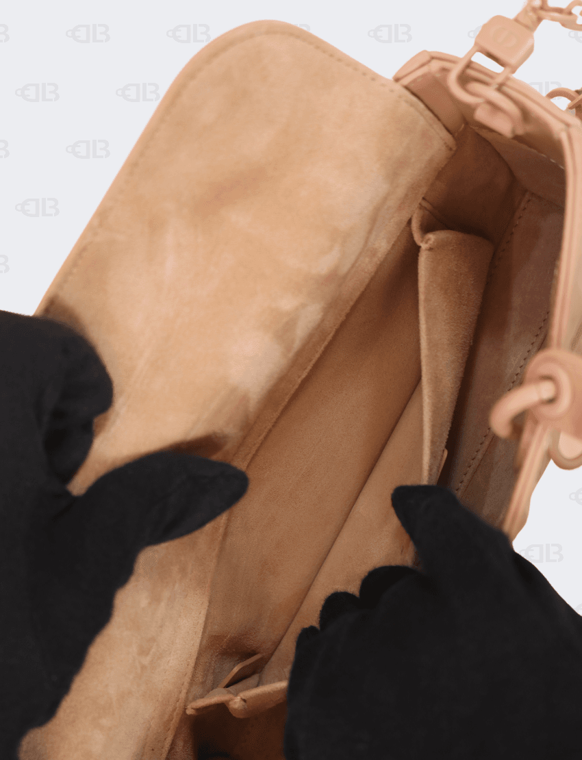 Christian Dior Beige Medium Lady D-Joy Bag