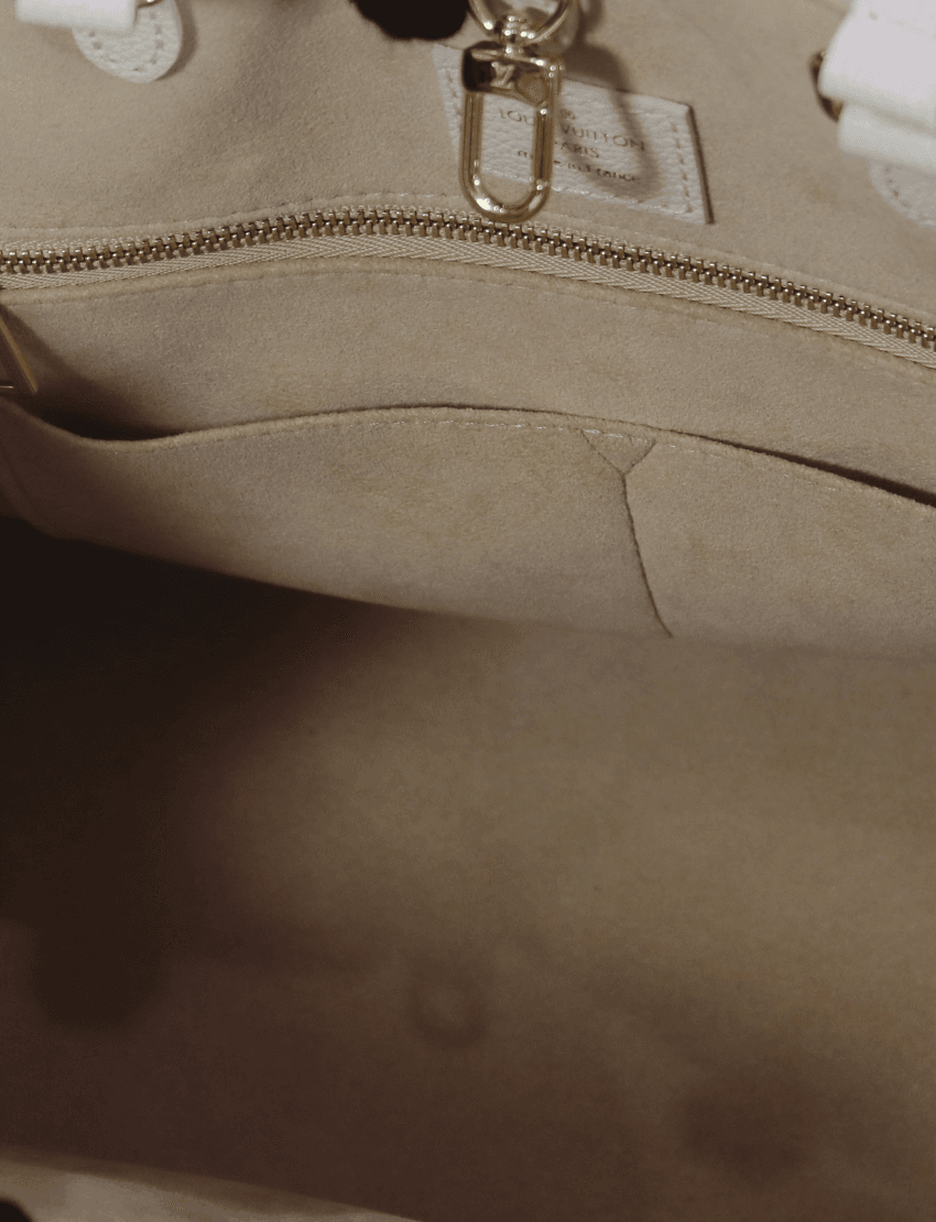 Louis Vuitton Spring in the City Khaki and Beige Empreinte OnTheGo MM