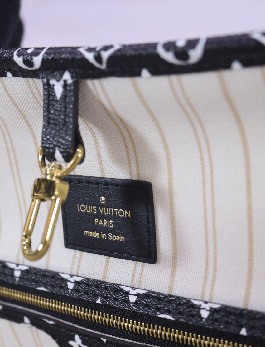 Louis Vuitton Giant Jungle Neverfull MM with Pouch