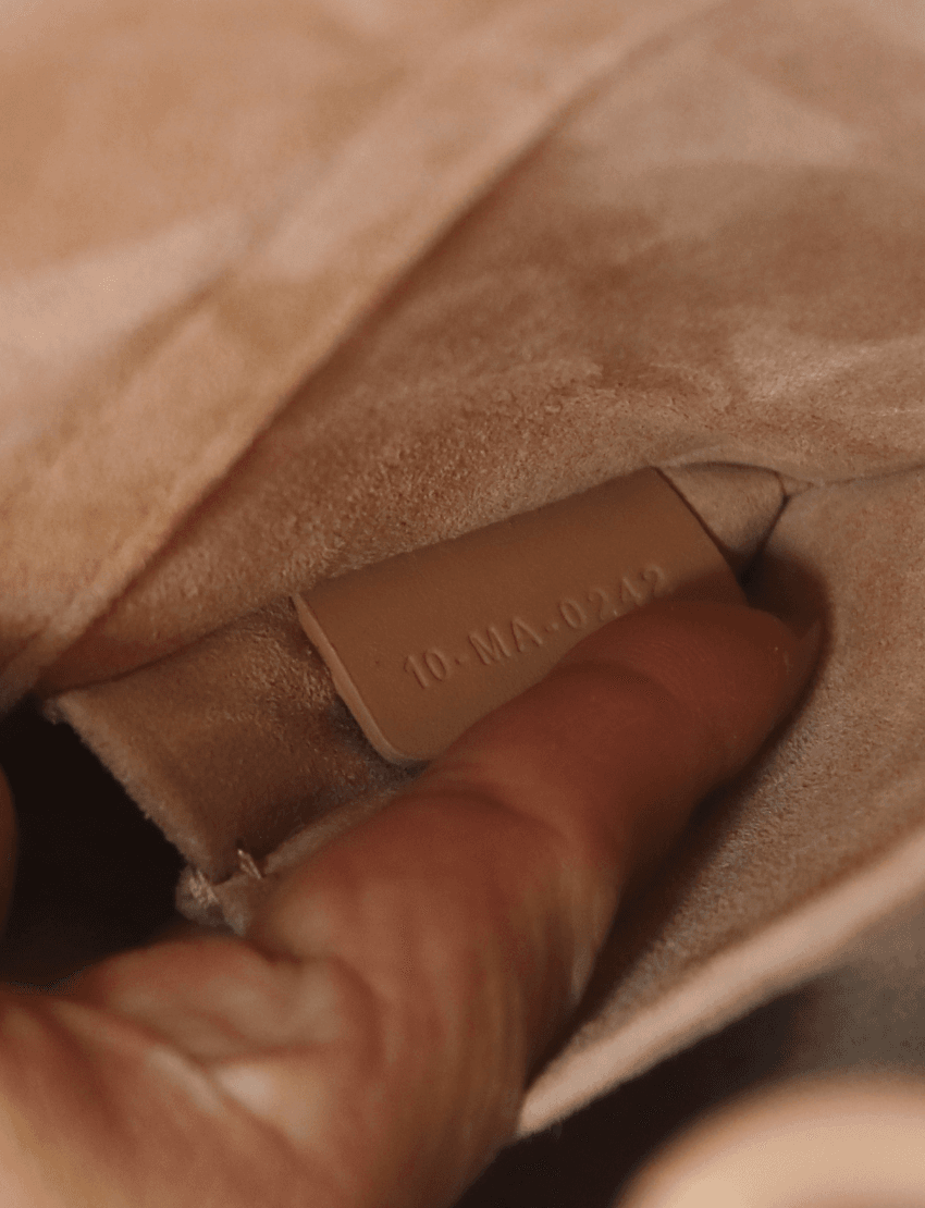 Christian Dior Beige Medium Lady D-Joy Bag